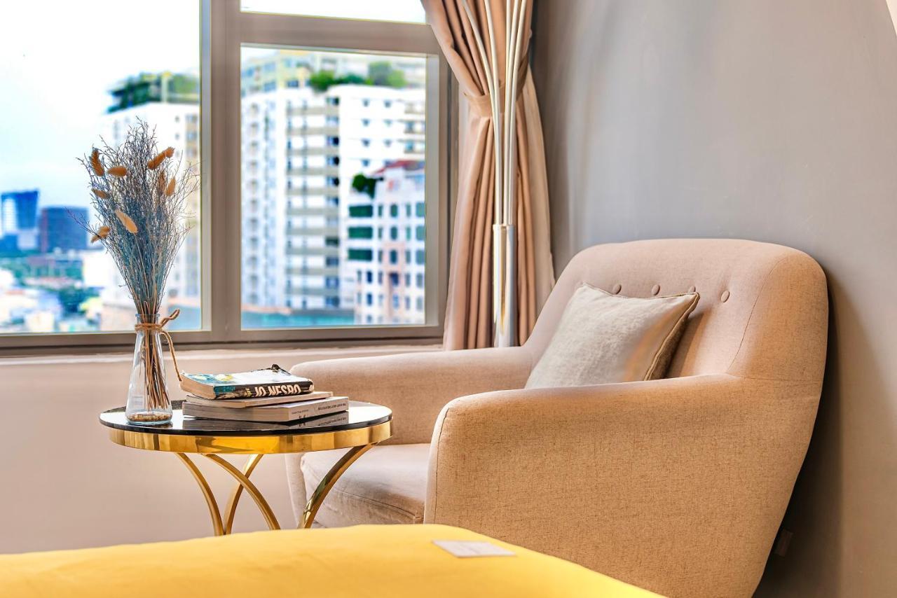 Grand Saigon Centre - Rivergate Residence, Free Gym&Pool Ho Chi Minh-staden Exteriör bild